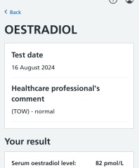 LH FSH Oestradiol results  pls help