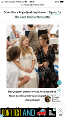 Royal Style: Diamonds are a Queen's best friend..