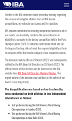 TWO “Female Boxers” Set To Compete At Paris 2024 Were Previously Disqualified From Women’s World Championship For Having “XY Chromosomes”