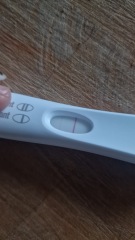 Faint lines but over a week?