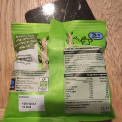 Difference in age ranges foods