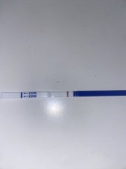Digital tests all positive and test strips all negative?