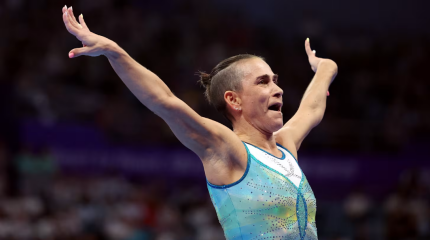 Why do female gymnasts always look like that?