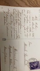 Postcard from 1944 from Prague? Translation