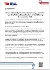 TWO “Female Boxers” Set To Compete At Paris 2024 Were Previously Disqualified From Women’s World Championship For Having “XY Chromosomes”