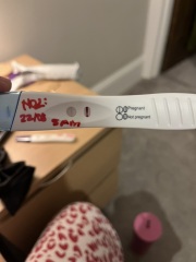 Denial re: positive test