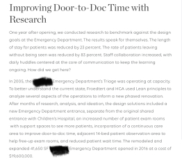 To share ways to make A&E more bareable