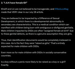 Thread 2: TWO “Female Boxers” Set To Compete At Paris 2024 Were Previously Disqualified From Women’s World Championship For Having “XY Chromosomes”