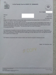 How one tiny mistake on my divorce form lead to a 5 year delay – Help me fix it!