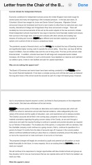 Letter from DC school-  how would you interpret it?