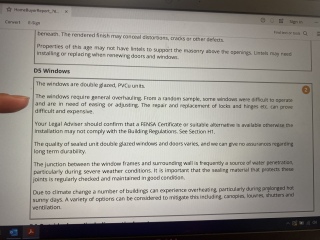 Survey report