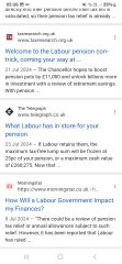 Planned tax raid on private pensions by the government
