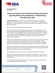 TWO “Female Boxers” Set To Compete At Paris 2024 Were Previously Disqualified From Women’s World Championship For Having “XY Chromosomes”