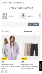 To get “girls” stuff when I search for “boys”