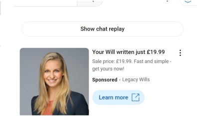 Are you getting will adverts? Weird online advertising since public work dispute.