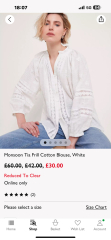 Cool Parisian blouse to wear with jeans. Help
