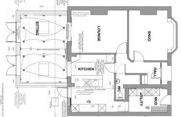 Living / Dining - layout