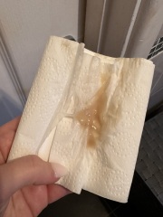 Mucus plug?