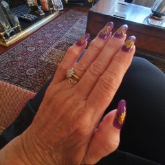 Who else paints their own nails?