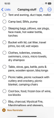 First time camper - what do I need?
