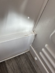Is this normal for skirting and easily fixed with DIY?