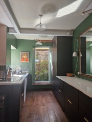 If you have black kitchen cabinets...