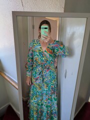 Evening wedding guest dress