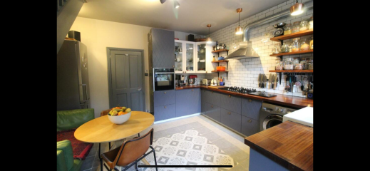 If you have black kitchen cabinets...