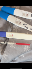 Positive cheap brand and negative clear blue
