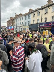 Is the current rioting in the UK linked to Gaza?