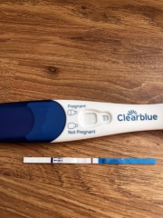 Positive test but bleeding?