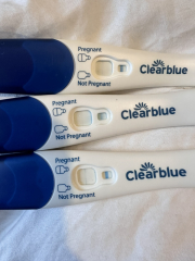PCOS & Clear Blue Test (with Pics)