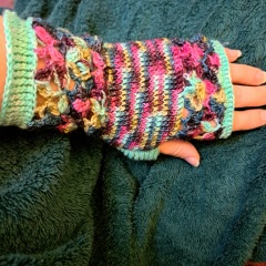 It's crochet,  knit and natter thread 11. So much yarn we need a yarn barn.