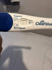 PCOS & Clear Blue Test (with Pics)