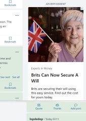 Are you getting will adverts? Weird online advertising since public work dispute.