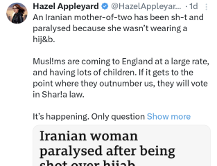 Statement on the gender critical movement and the far right