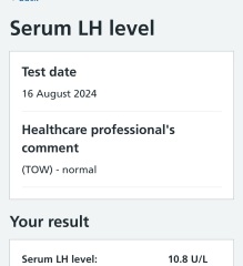 LH FSH Oestradiol results  pls help