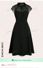 Wedding Guest Dress For Goth/Alt wedding.