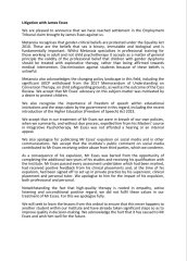 James Esses reaches settlement and receives apology