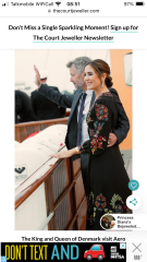 Royal Style: Diamonds are a Queen's best friend..