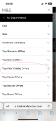 To get “girls” stuff when I search for “boys”