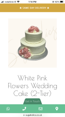 Wedding in 4 weeks, still need a cake