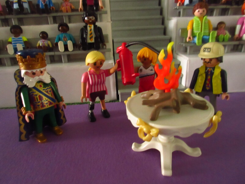 It's time for the Olympic Games for the Playmobil people in our house PART TWO