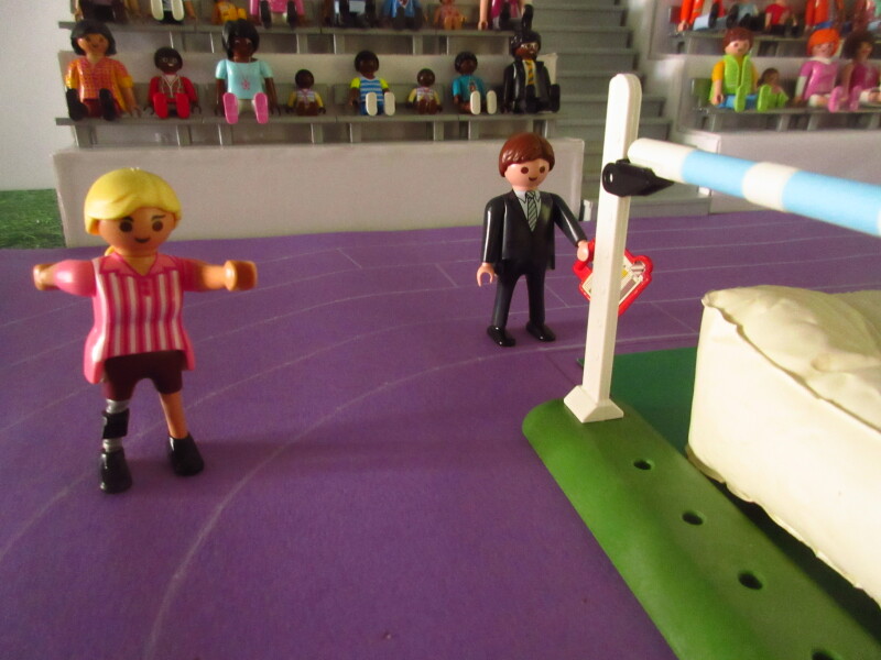 It's time for the Olympic Games for the Playmobil people in our house PART TWO