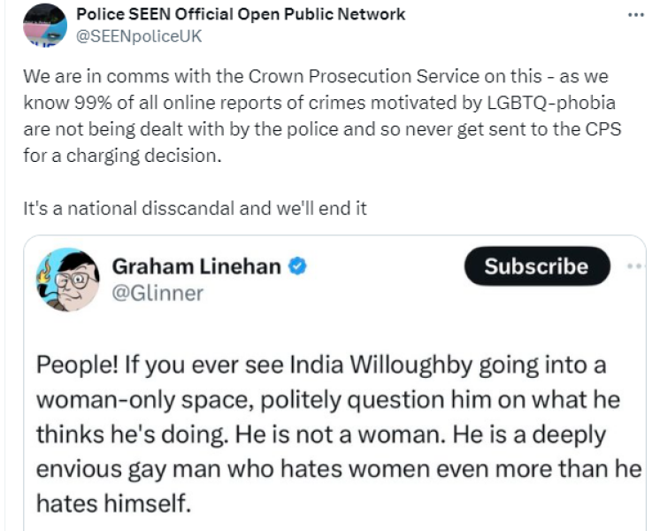 Eddie Izzard says J K Rowling isn't transphobic