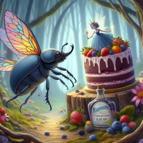 Les Bas Bleus, The Bluestocking...