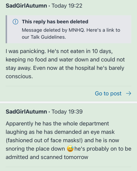 My dad is ill and I don’t know what to do