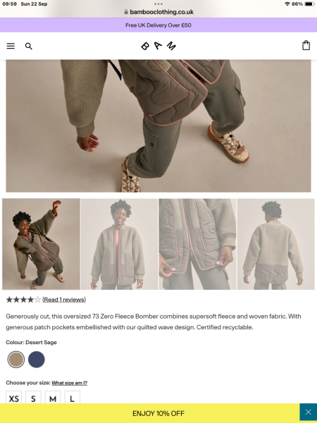 Long green/olive/khaki round hem fleece