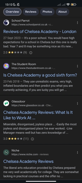Terrible school