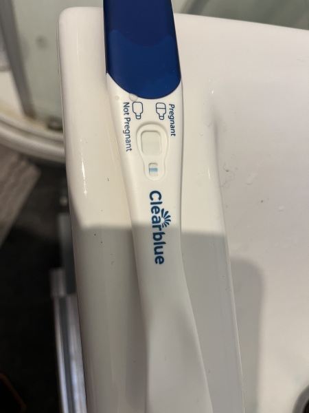 Thoughts on clear blue result